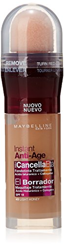 Maybelline New York - El Borrador Instant Anti Age, Corrector de Ojos, Tono 45 Light