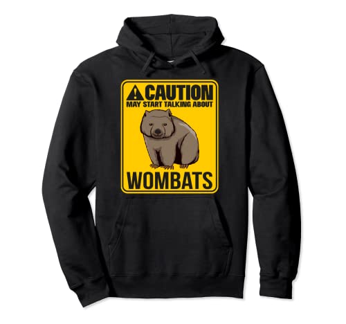 Mayo hablando de Wombat Australia Wombat Sudadera con Capucha