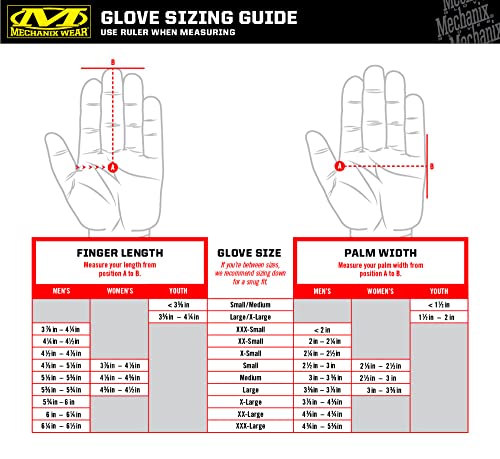 Mechanix Wear Mpt-55-009 Guantes Tácticos Resistentes a los Impactos, Covert, Medio