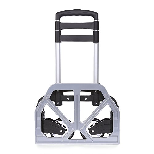 Meditool Carretilla Plegable Aluminio, 70 kg Folding Hand Truck,Carretilla de Transporte, Carretilla de Mano