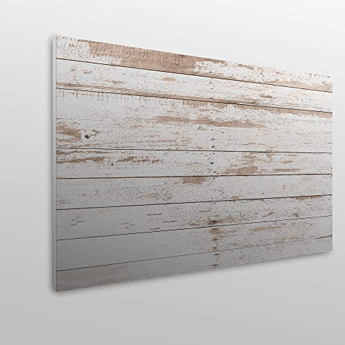 MEGADECOR Cabecero Cama PVC Decorativo Económico Textura Madera Vieja Varias Medidas (150cm x 60cm)