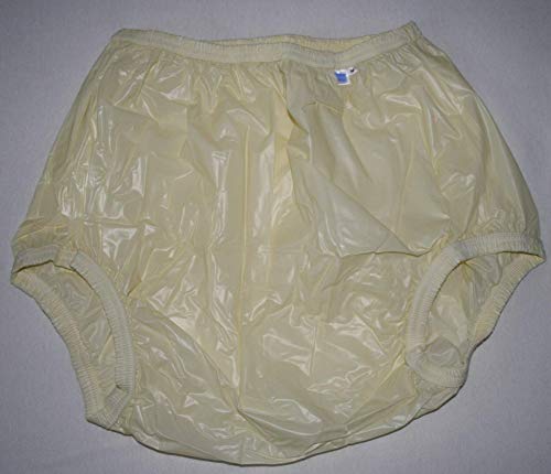 Mejor PVC Adult Bebé Incontinencia Braga-Pañal Pantalones Goma Limón Gary - XXL