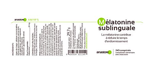 MELATONINA SUBLINGUAL * OFERTA 3+1 GRATIS * Pureza garantizada superior al 99% * 1.8 mg / 480 dosis * Estevia (Aroma limón) * Regulador del reloj interno * Trastorno del sueño