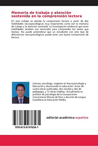 Memoria de trabajo y atención sostenida en la comprensión lectora