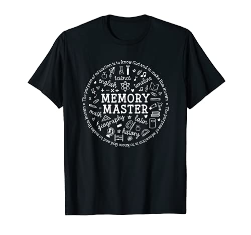 Memory Master Conversaciones Clásicas Estudiantes Comunidad Camiseta