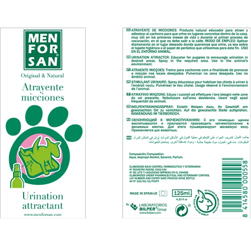 Menforsan Atrayente De Micciones Perros - 125 ml