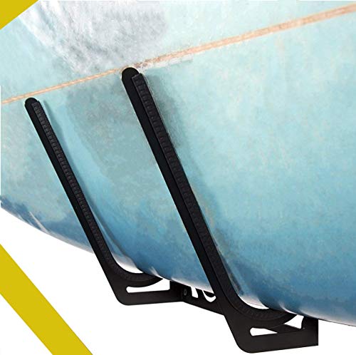 MEOLLO Soporte Colgador fijación de Pared Tabla de Surf (100% Acero)