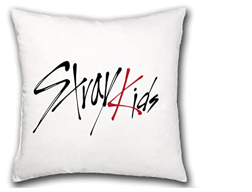 MERCHANDMANIA COJIN Stray Kids Logo Cantantes KPOP hogar Comodo cussion.