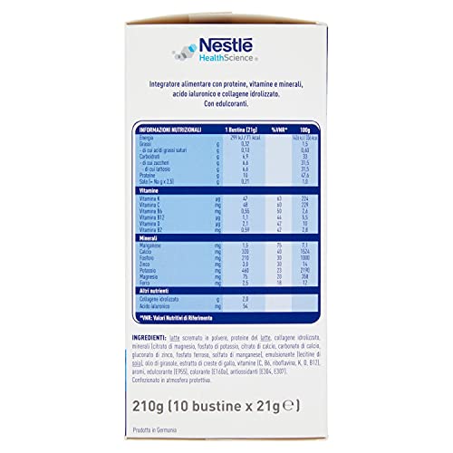 Meritene Mobilis Integratore per Ossa e Articolazioni Gusto Vaniglia, 10 Bustine