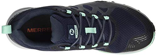 Merrell Siren 3 GTX, Zapatillas de Senderismo Mujer, Azul (Navy/Dragonfly), 38.5 EU