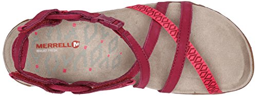 Merrell Terran Lattice Ii Tira de tobillo para Mujer, Morado (FUCHSIA), 38 EU