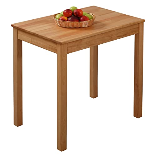 Mesa de comedor Tomas de madera de haya (100% madera FSC), 70 x 50 x 75 cm