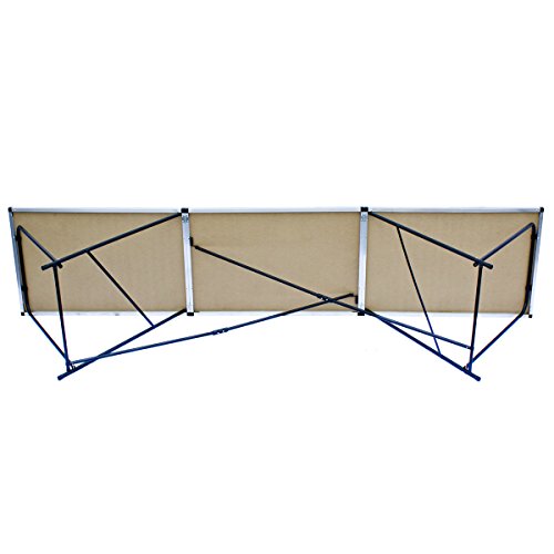 Mesa multifuncional plegable, mesa multiusos, mesa de camping, mesa plegable, mesa de mercado, mesa de papel tapiz ajustable en altura, mesa auxiliar para acampar en el jardín para mercados de festivales y más (Mesa de empapelado profesional 3 metros)