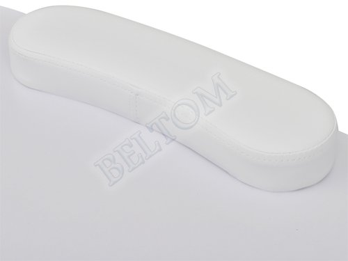 Mesa para manicura Plegable, con Aspirador, reposamuñecas y Bolsa de Transporte - 12 KG - 98 x 44 x 77 cm - Blanco