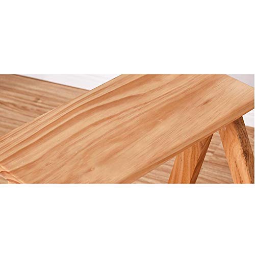 MHBGX Sencillo Multifuncional Plegable Del Taburete, Escalera Taburete de Madera Maciza Escalera Subiendo Fecal en Casa Cocina Silla de Tijera Escalera de Madera de la Sala de Heces Escalera Portátil