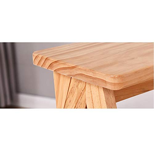 MHBGX Sencillo Multifuncional Plegable Del Taburete, Escalera Taburete de Madera Maciza Escalera Subiendo Fecal en Casa Cocina Silla de Tijera Escalera de Madera de la Sala de Heces Escalera Portátil