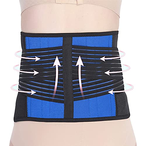 MIAE Cinturón De Soporte Lumbar para La Espalda, Diseño Ergonómico Y Material Transpirable, para Hernia Discal, Ciática Y Escoliosis,130cm