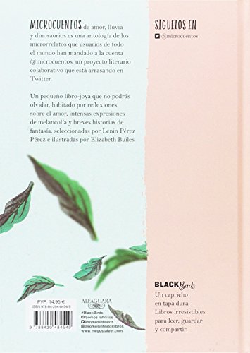 Microcuentos de amor, lluvia y dinosaurios (Colección #BlackBirds)