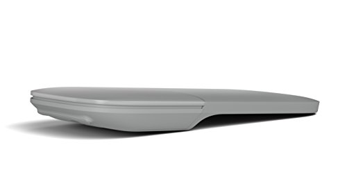 Microsoft Surface Arc Mouse - Ratón (Ambidextro, Bluetooth, Gris)