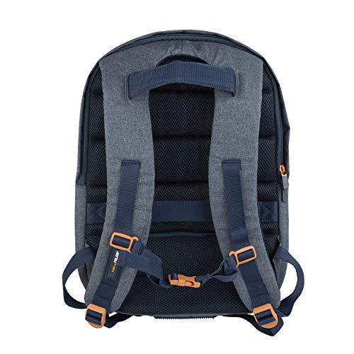 MILAN® Mochila semirrígida 2 cremalleras Igloo II gris (23l)