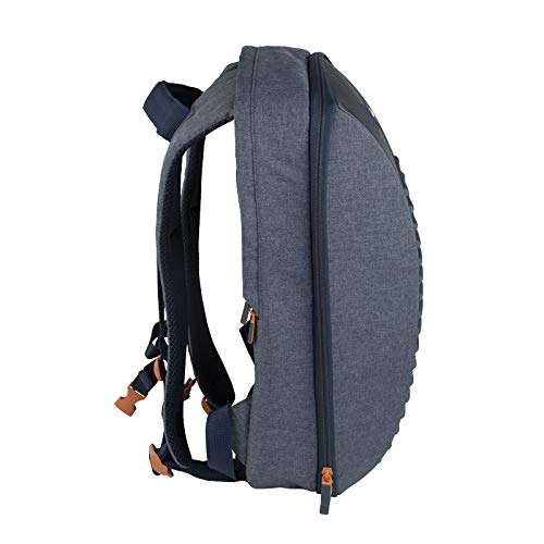 MILAN® Mochila semirrígida 2 cremalleras Igloo II gris (23l)