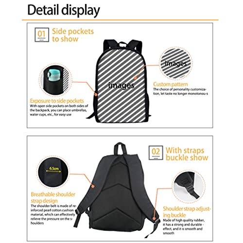 Mingliang Mochilas para Niños Bolsas De Viaje De Ocio Al Aire Libre De Gran Capacidad Bolsas Laptales Lactas para Adolescentes B-44 * 28 * 13cm