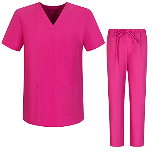 MISEMIYA - Casaca Y PANTALÓN Sanitarios Unisex Uniformes Sanitarios MÉDICOS Conjuntos Sanitarios 8178 - L, Fucisa