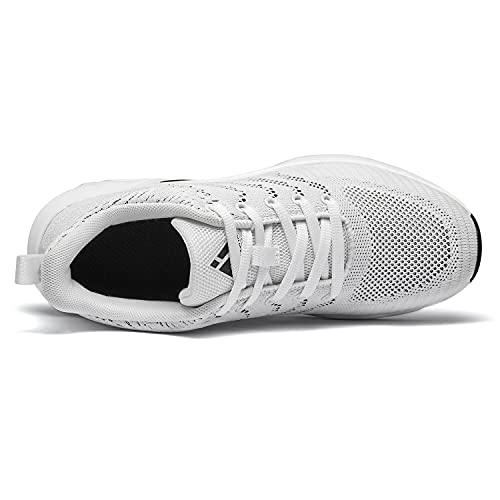 Mishansha Zapatillas Deportivas de Mujer Aire Cordones Calzado de Deporte Transpirable Antideslizante Zapatos Running para Correr Caminar Trabajar Fitness Sneakers 36-42