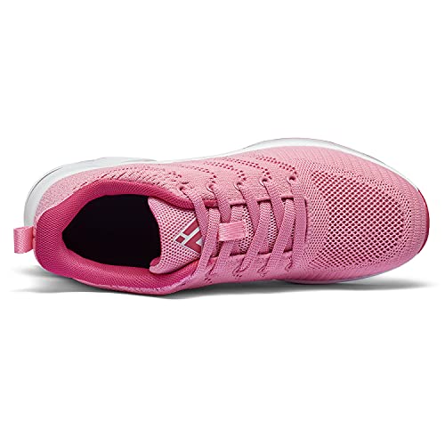 Mishansha Zapatillas Deportivas de Mujer Aire Cordones Calzado de Deporte Transpirable Antideslizante Zapatos Running para Correr Caminar Trabajar Fitness Sneakers 36-42