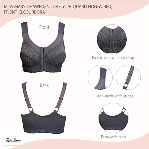 Miss Mary of Sweden Lovely Jacquard Sujetador sin aro de Cobertura Completa