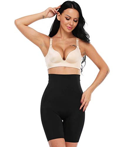 MISS MOLY Moldeadora Braga Faja Reductora Adelgazante Seamless Braguita Cintura Alta Abdomen Sin Costuras Panty Shapewear Shaping Push up Butt Lifter Pantalón Invisible Body Shaper Lenceria para Mujer