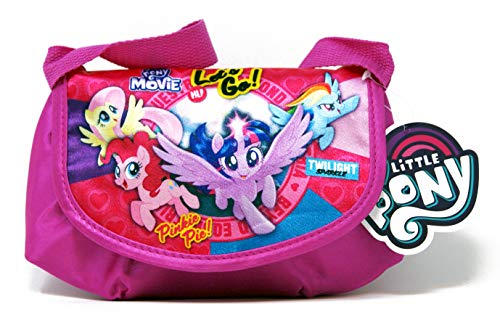 MLP My Little Pony - Bolso bandolera para niños (21 x 15 cm), color rosa