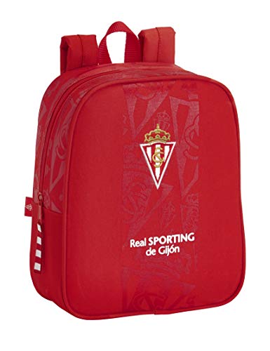 Mochila Infantil de Real Sporting de Gijón Oficial, 220x100x270mm