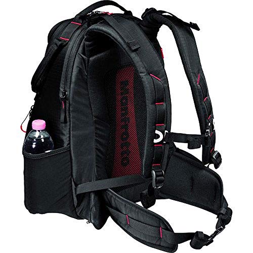 Mochila Manfrotto Bumblebee-130 PL para Cámaras Fotográficas y de Vídeo Profesionales, sin Espejo, Reflex y Accesorios, con un Bolsillo para PC de 15" y un Divisor Interno - Nigro