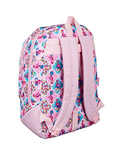 Moos Flamingo Pink Oficial Mochila Juvenil Grande 330x175x460mm