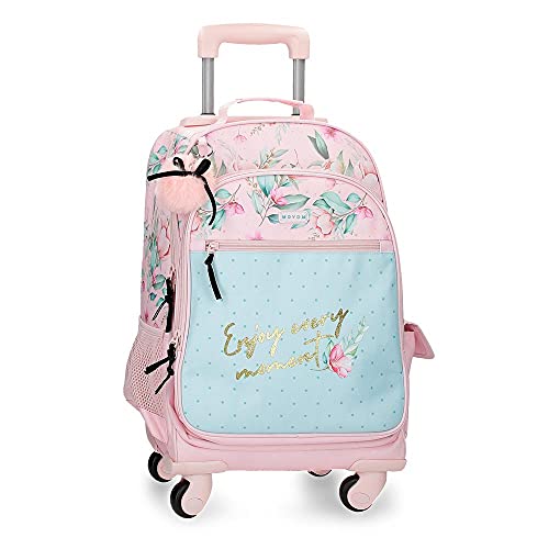 MOVOM Enjoy Every Moment Mochila Saco Multicolor 32x42 cms Poliéster