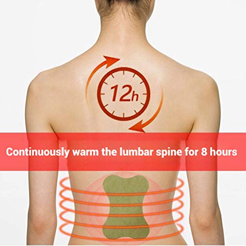 Moxibustion Lumbar Yeso Alivio el Dolor Ajenjo Adhesivo Auto Calentamiento Meridianos Parches Moxa Lumbar Vértebra Pegatinas Producto de Cuidado del Cuerpo