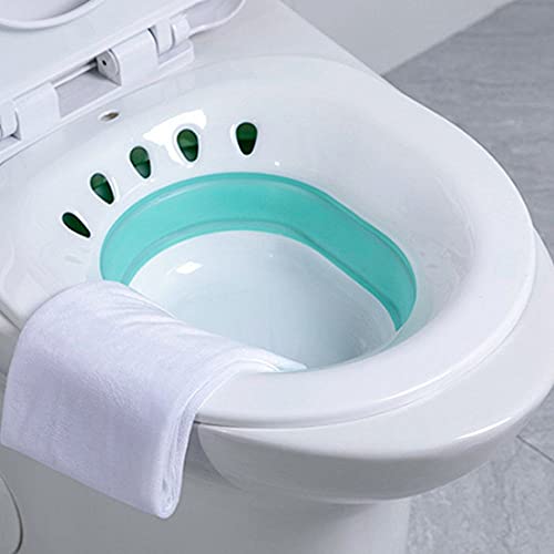 MOXUZI Bidet Plegable para bañera, Lavabo para la Cadera, bañeras humeantes duraderas, Asiento para bañera Duradero, Suministros de baño(Green)