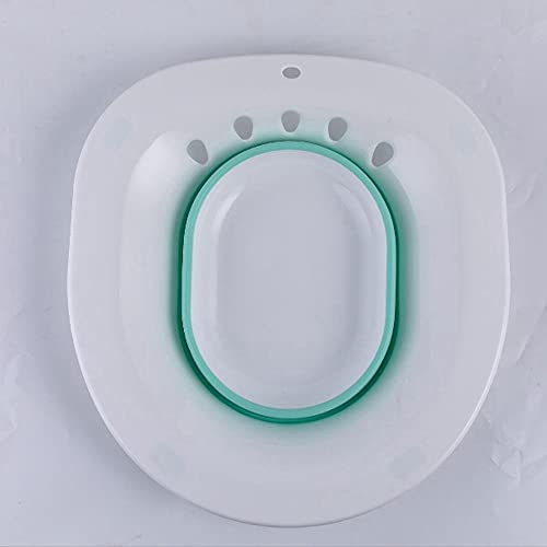 MOXUZI Bidet Plegable para bañera, Lavabo para la Cadera, bañeras humeantes duraderas, Asiento para bañera Duradero, Suministros de baño(Green)