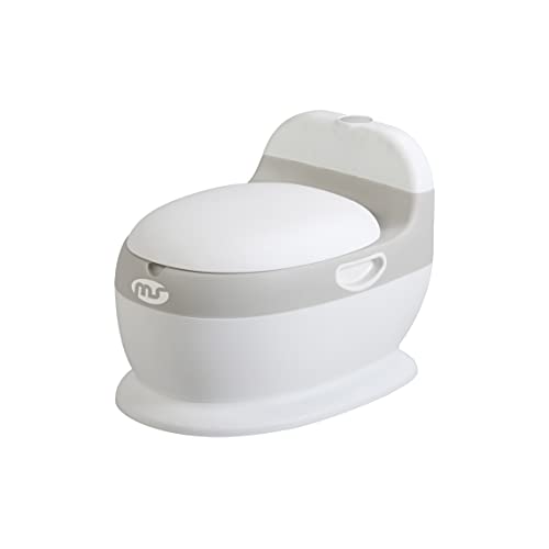 ms Innovaciones 30405 - Orinal Baby Potty, 2-3 años, Blanco/Gris