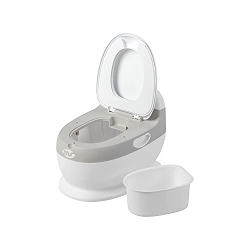 ms Innovaciones 30405 - Orinal Baby Potty, 2-3 años, Blanco/Gris