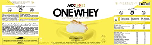 MTX nutrition OneWhey [2,268 kilos] 5 Lbs. LEMON PIE -Proteínas de Suero Premium fabricado por Microfiltración muy bajo en lactosa, grasa