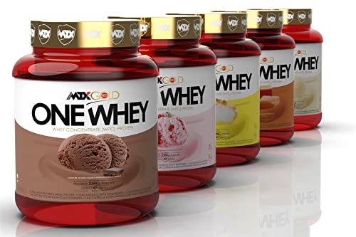 MTX nutrition OneWhey [2,268 kilos] 5 Lbs. LEMON PIE -Proteínas de Suero Premium fabricado por Microfiltración muy bajo en lactosa, grasa