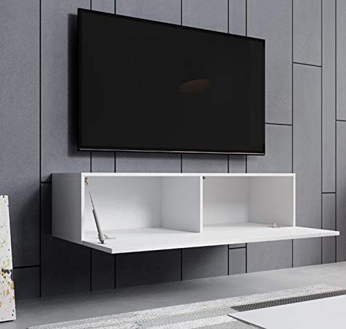 Mueble TV Modelo Modelo Aitana M1 (120x30cm) en Color Blanco