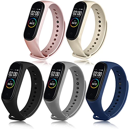 Mugust Correa Compatible con Xiaomi Mi Band 4 / Xiaomi Mi Band 3 Pulseras Silicona Reloj Recambio Coloridos para Xiaomi Mi Smart Band 4