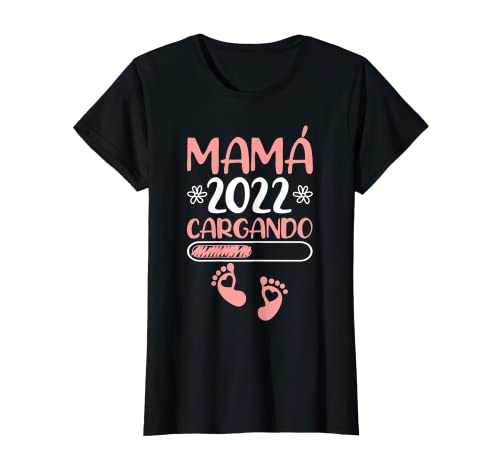 Mujer Mama 2022 Cargando Bebe Embarazada 2022 Familia Mujer Regalo Camiseta