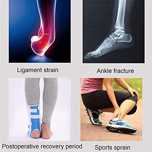 Muleta de rodilla ajustable de manos libres, muletas de manos libres antideslizantes, soporte de movilidad de rodilla ajustable en altura para fracturas de tobillo, esguinces, lesiones de pantorrilla