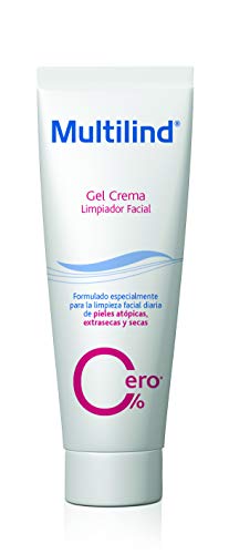 Multilind Limpiador facial gel crema para pieles atópicas, extrasecas y secas 125ml