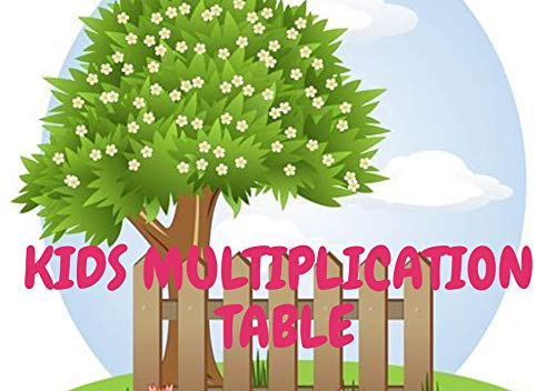 Multiplication table: Kids pre-kg (English Edition)