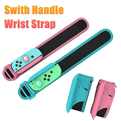 Muñequeras Dance Band, 2 Piezas Correa para la Muñeca para Just Dance 2021 2020 2019 2018 Nintendo Switch Joy con Adjustable Brazalete Brassard